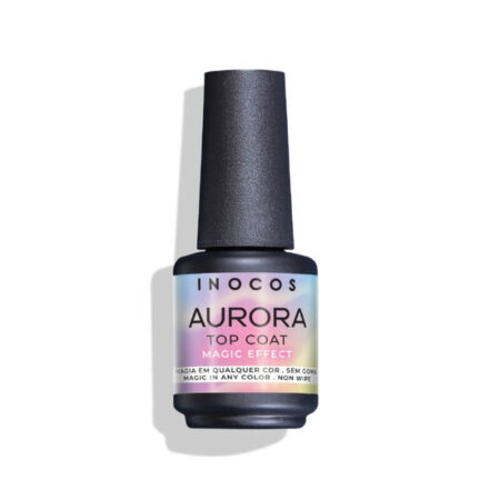 Top Coat Aurora - Magic Effect 15ml Inocos