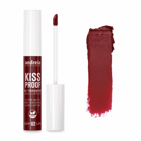 Kiss Proof - Batom líquido matte longa duração Andreia