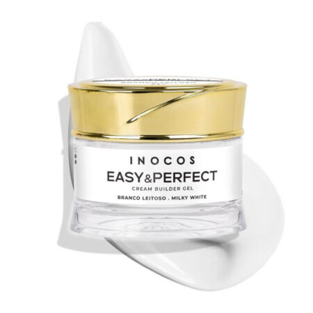 Gel de Construção em Creme Easy & Perfect- Branco Leitoso 50g Inocos
