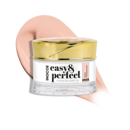 Gel de Construção em Creme Easy & Perfect- Nude Champanhe 30g Inocos