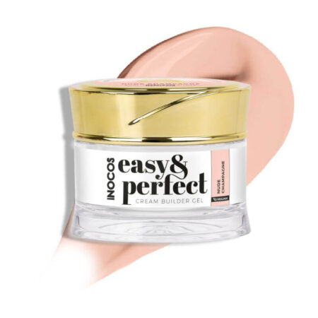 Gel de Construção em Creme Easy & Perfect- Nude Champanhe 50g Inocos