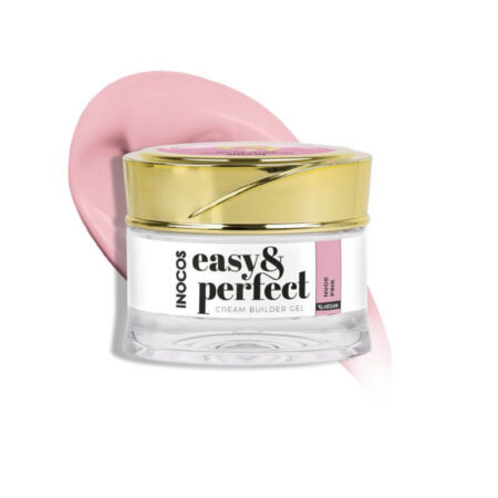 Gel de Construção em Creme Easy & Perfect- Nude Pink 30g Inocos