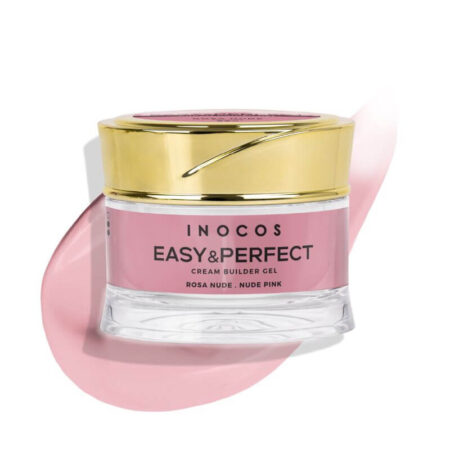 Gel de Construção em Creme Easy & Perfect- Nude Pink 50g Inocos
