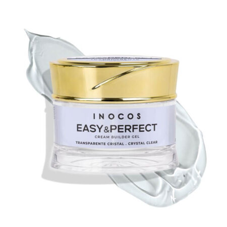 Gel de Construção em Creme Easy & Perfect-Transparente 50g Inocos