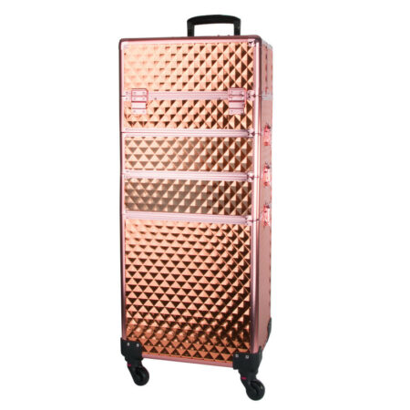 Mala de Transporte XXXL Troley - Dourada rose gold ref. 4760