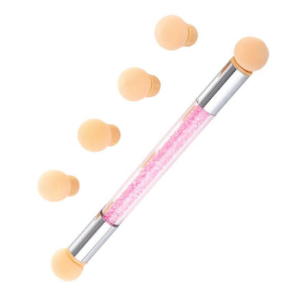 Pincel Esponja - Cor de rosa