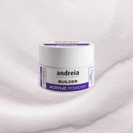 Pó de construção acrílico - Branco Leitoso (soft White) 20g Andreia