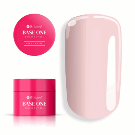 Gel de Construção French Pink (rosa leitoso) 100g Sem HEMA e sem TPO - Silcare