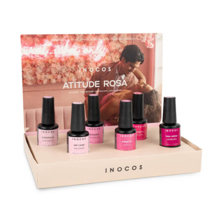 Atitude Rosa - Verniz Gel Inocos