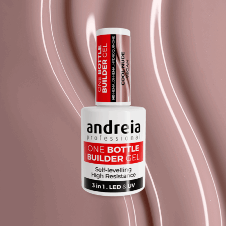 One Bottle Builder Gel - Gel de Construção 3 em 1 Andreia - Cool Nude 14ml