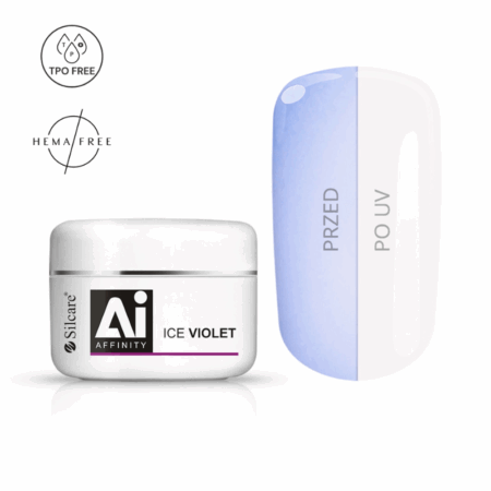 Gel Affinity Ice Violet 100g - Sem TPO e sem Hema Silcare