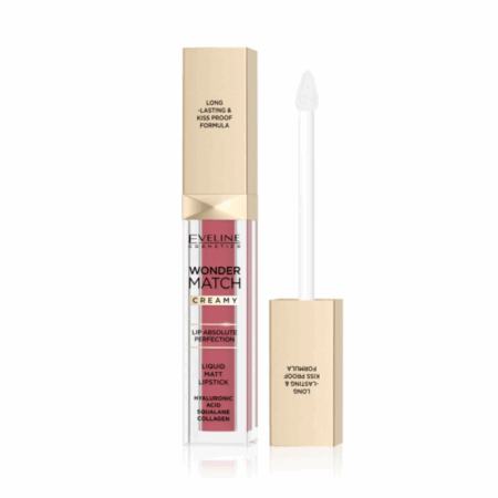 Batom Liquid Matt – Wonder Match Creamy Liquid Lipstick - 08 Cashmere Rose Eveline