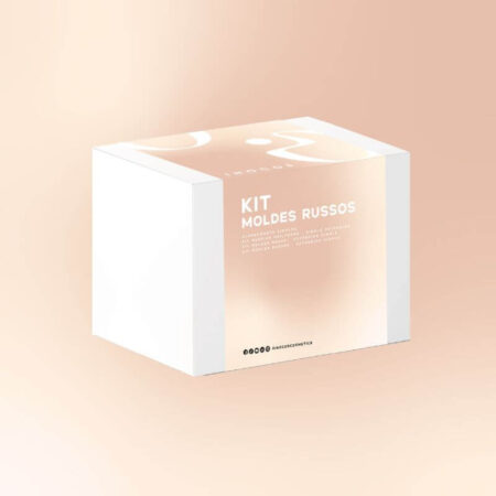 Kit Moldes Russos com Lâmpada Open Flex LED/UV 10w - Inocos