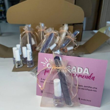 Pack - Óleo de Cutículas + Lima + Pau de Laranjeira - 10 unidades
