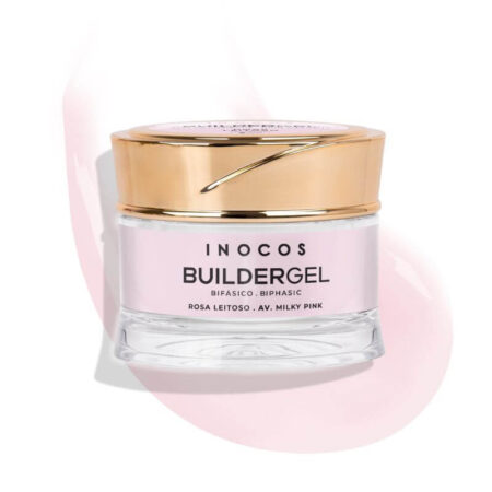 Gel de Construção Rosa Leitoso 50g Alta Viscosidade Inocos
