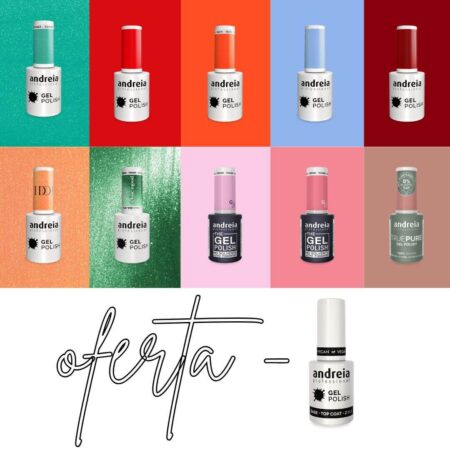 Pack 2 de Verão - Verniz de Gel Andreia